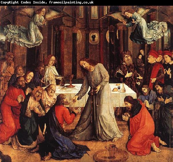 Justus van Gent The Institution of the Eucharist